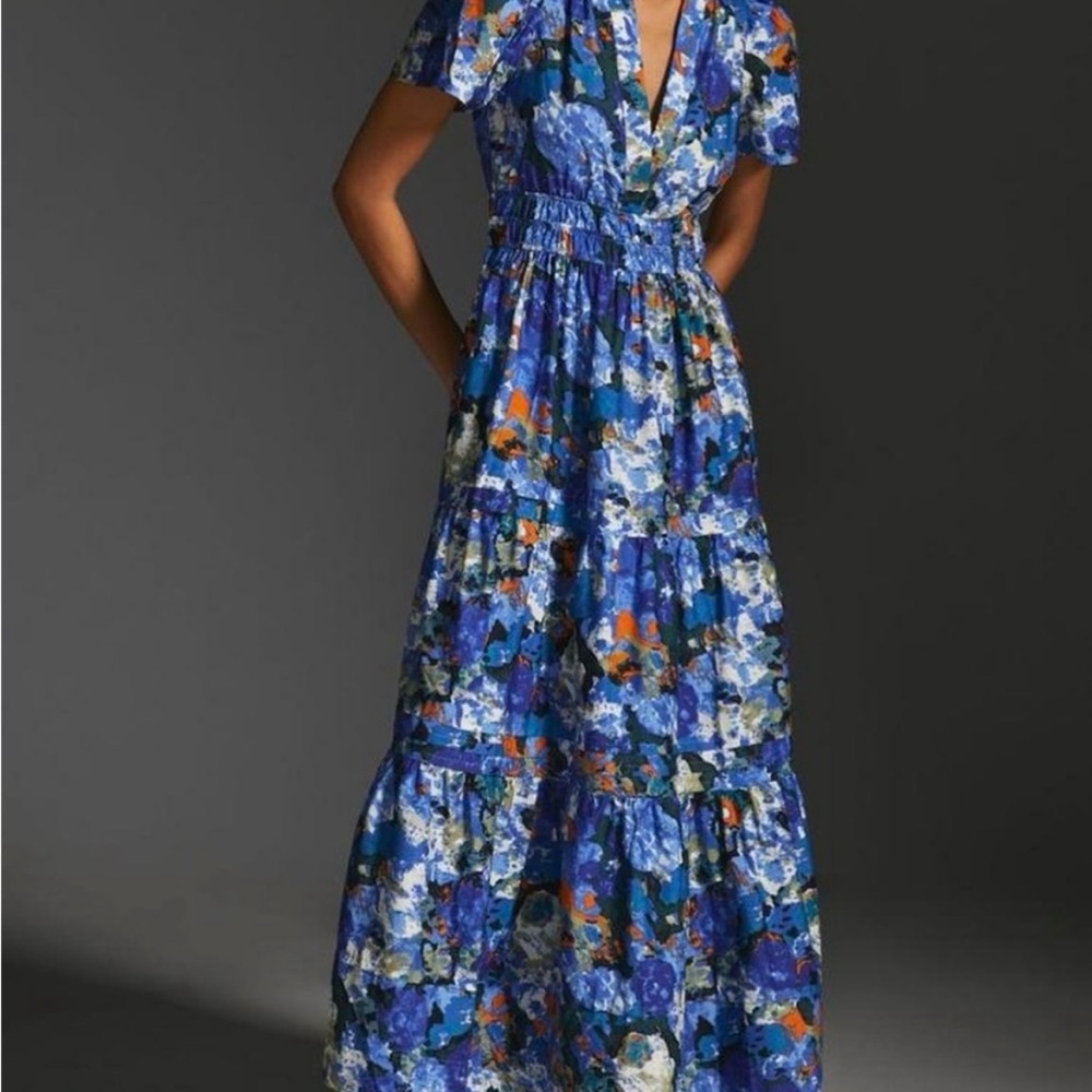 Maeve Somerset Dress Anthropologie Medium